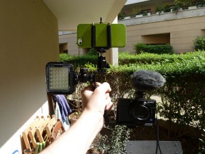 Mon rig "caméra vidéo portée"